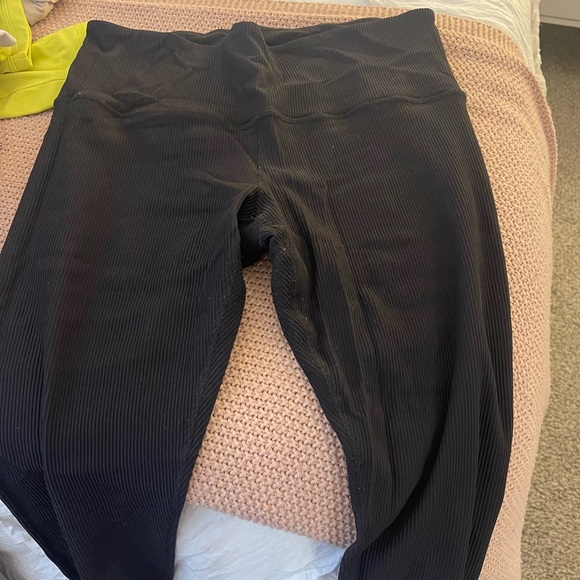 Athleta Ribbed Leggings - Picture 3 of 3